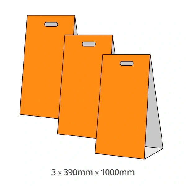  Outdoor - A - Board - Pack 3x 390 1000