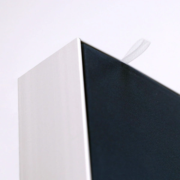 Display / Stretch Polyester - In corner of an SEG frame